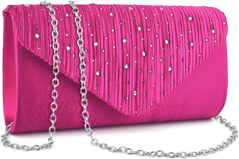 TINDTOP Evening Clutch Purses for Women Handbags for Formal Wedding Party Cocktail Prom Crossbody Shoulder Envelope Bag | for Formal Wedding, Party, Cocktail, Prom, for Formal Wedding, Party - Image 1